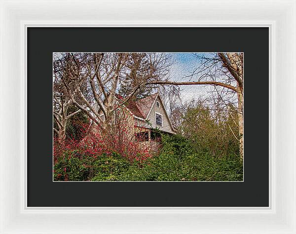 Dreamy Home Landscape - Framed Print