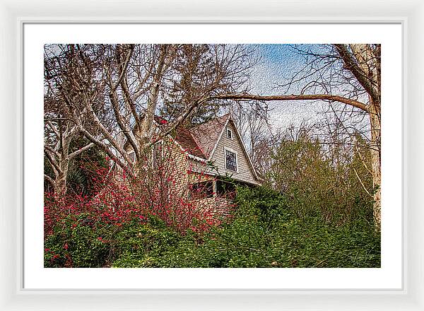 Dreamy Home Landscape - Framed Print