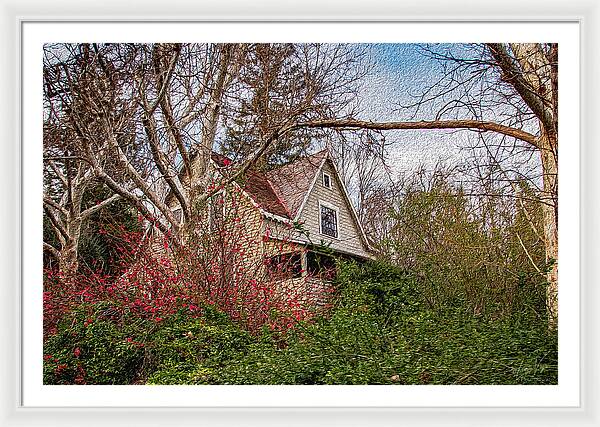 Dreamy Home Landscape - Framed Print