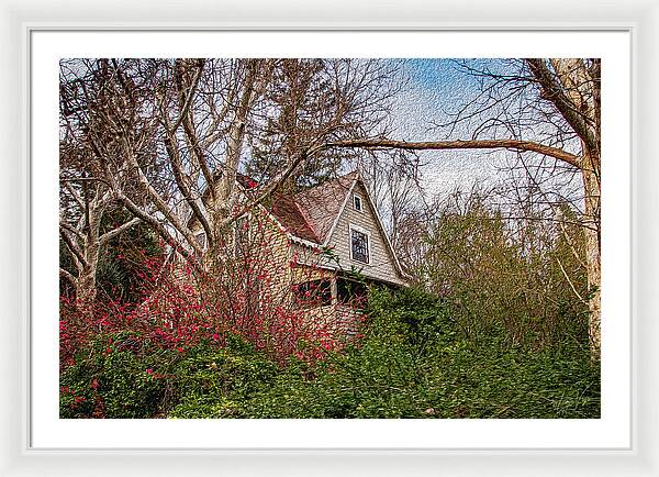 Dreamy Home Landscape - Framed Print