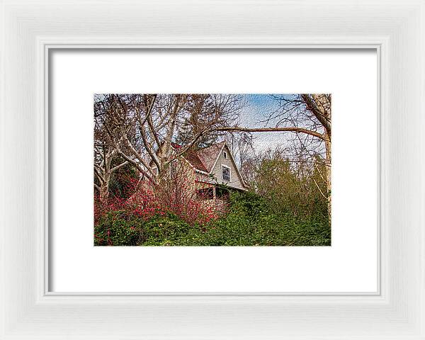 Dreamy Home Landscape - Framed Print