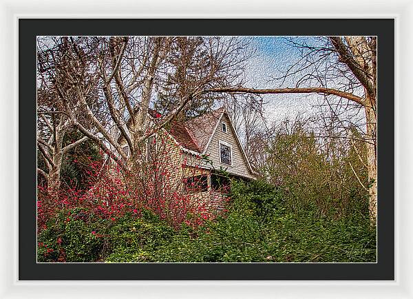 Dreamy Home Landscape - Framed Print