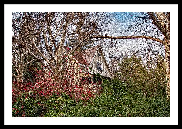 Dreamy Home Landscape - Framed Print