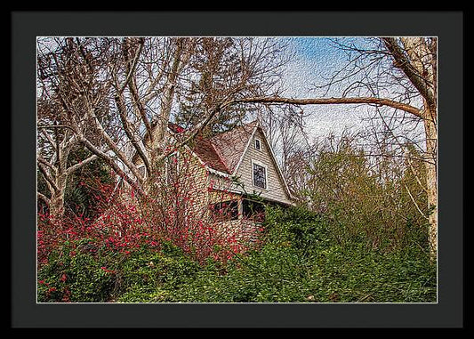 Dreamy Home Landscape - Framed Print