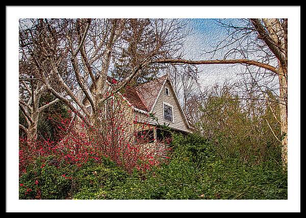 Dreamy Home Landscape - Framed Print