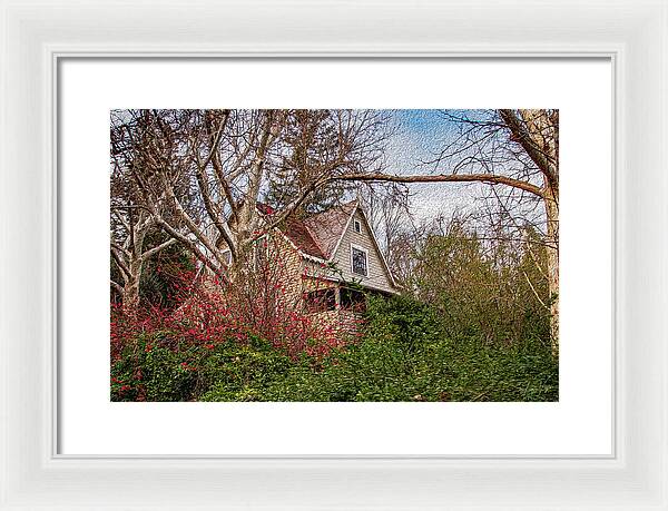Dreamy Home Landscape - Framed Print