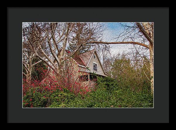 Dreamy Home Landscape - Framed Print