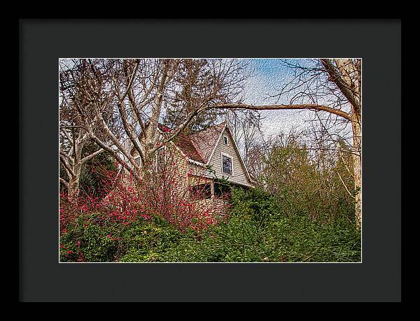 Dreamy Home Landscape - Framed Print
