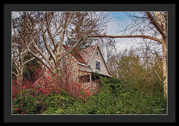 Dreamy Home Landscape - Framed Print