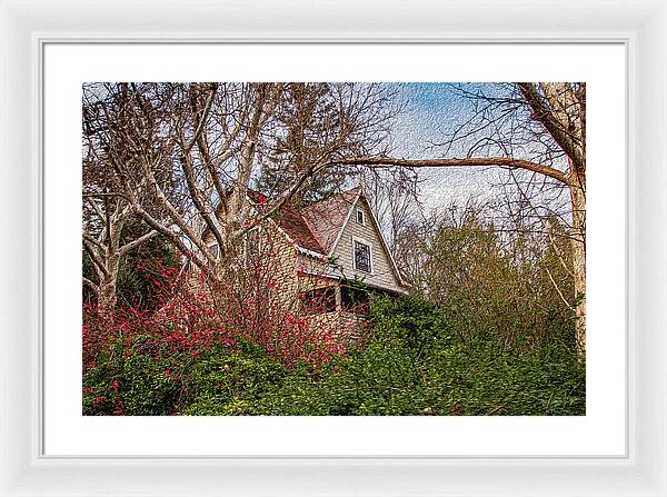Dreamy Home Landscape - Framed Print