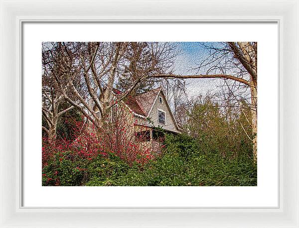 Dreamy Home Landscape - Framed Print