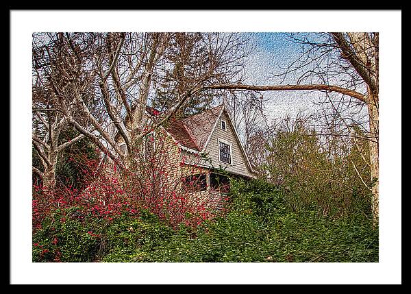 Dreamy Home Landscape - Framed Print