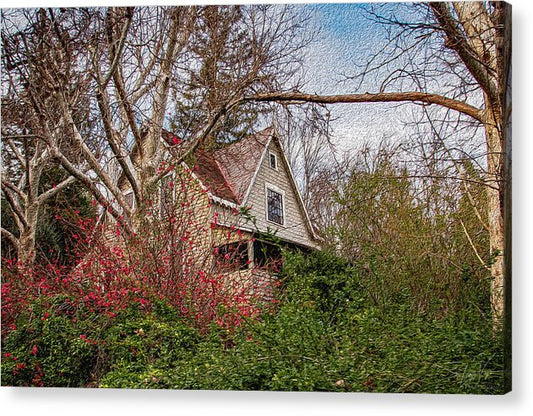 Dreamy Home Landscape - Acrylic Print
