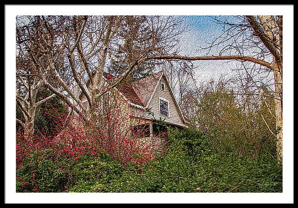 Dreamy Home Landscape - Framed Print