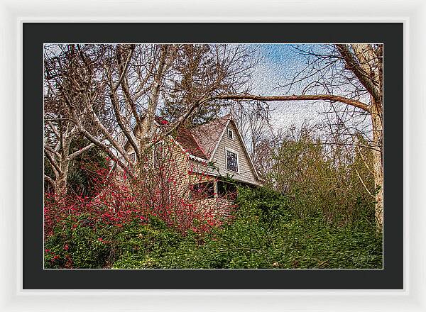 Dreamy Home Landscape - Framed Print