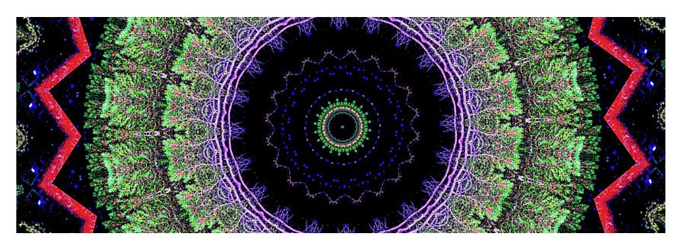 Eccentric Geometric Mandala - Yoga Mat