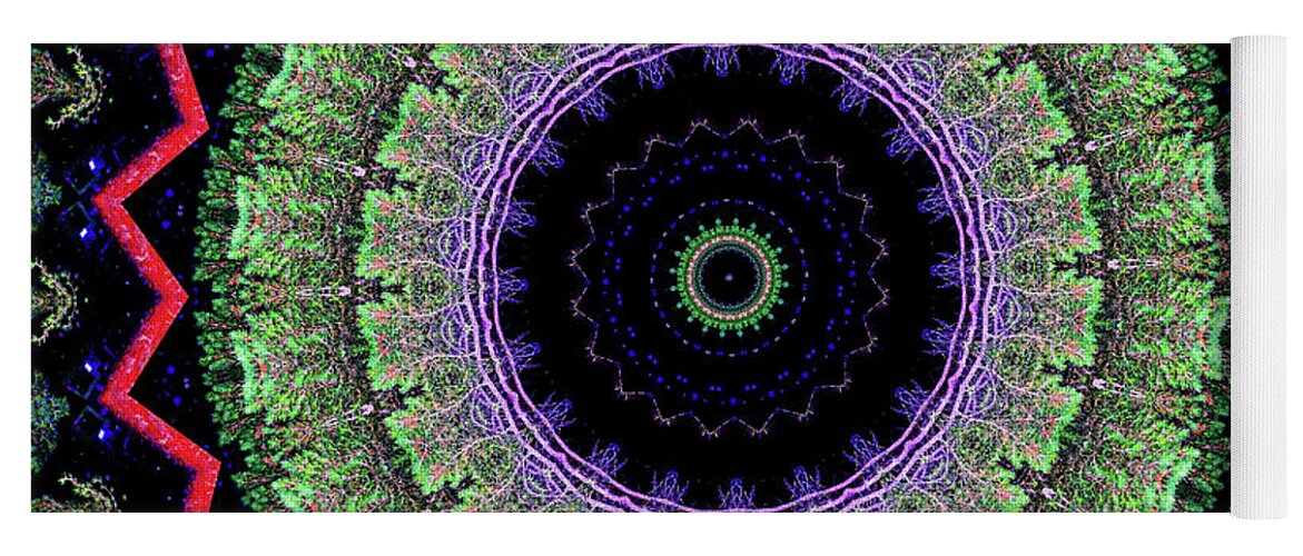 Eccentric Geometric Mandala - Yoga Mat