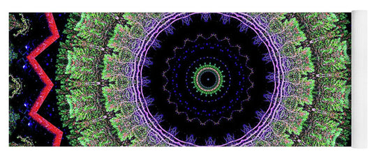 Eccentric Geometric Mandala - Yoga Mat
