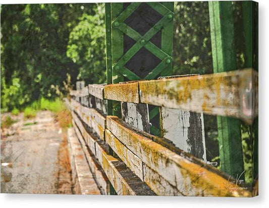 Fancy Artistic Old Bridge - Canvas Print