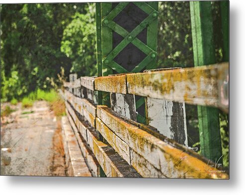 Fancy Artistic Old Bridge - Metal Print