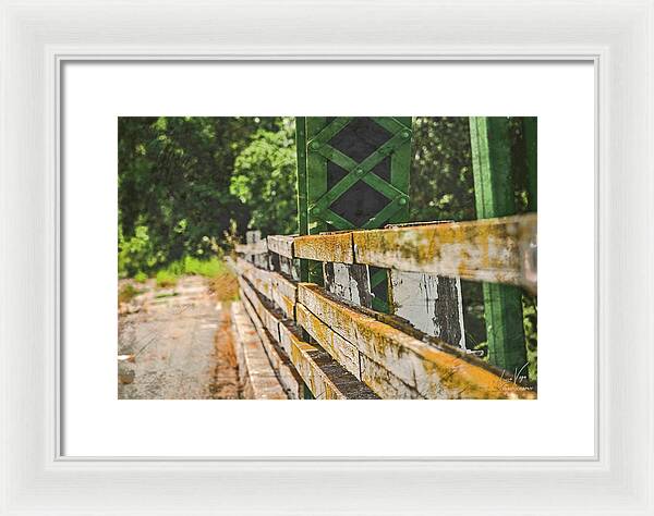 Fancy Artistic Old Bridge - Framed Print