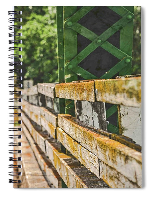 Fancy Artistic Old Bridge - Spiral Notebook