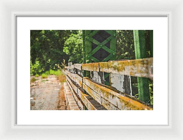 Fancy Artistic Old Bridge - Framed Print