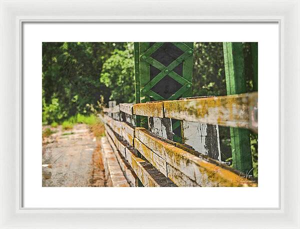Fancy Artistic Old Bridge - Framed Print