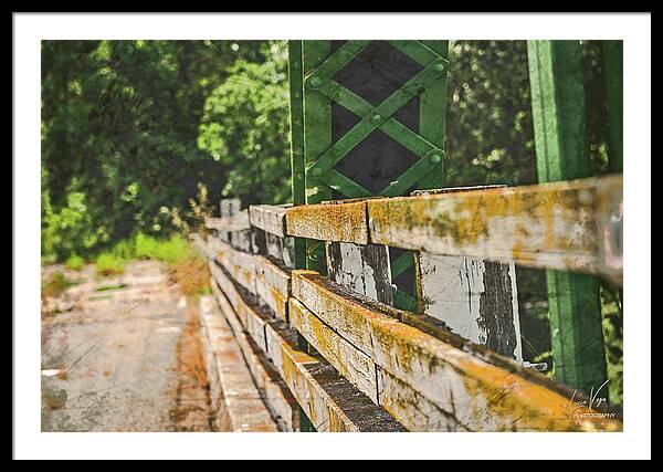 Fancy Artistic Old Bridge - Framed Print