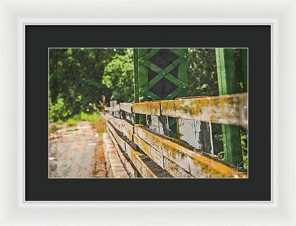Fancy Artistic Old Bridge - Framed Print