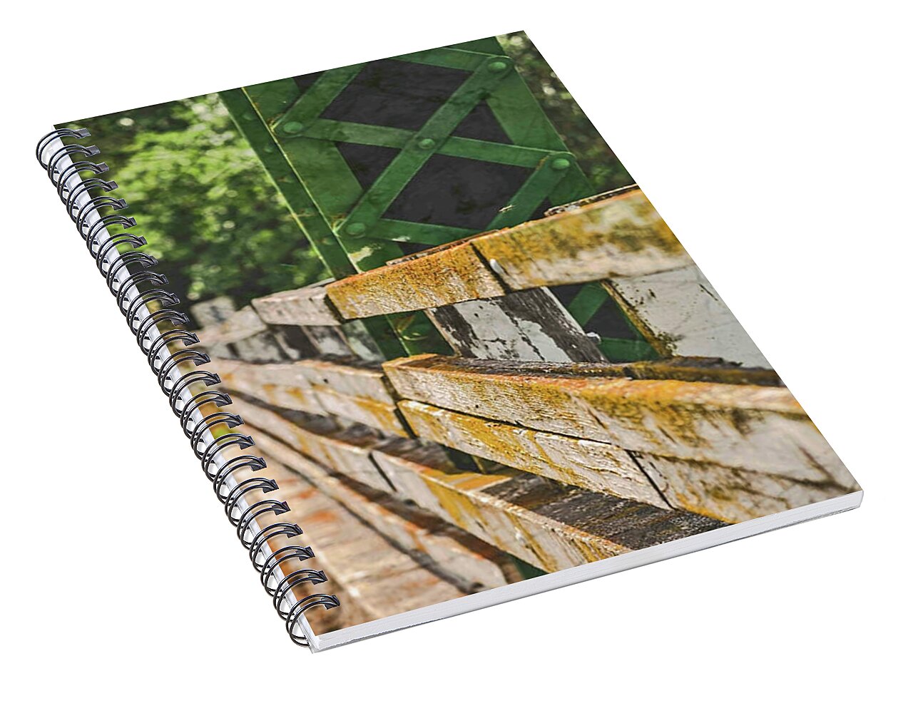 Fancy Artistic Old Bridge - Spiral Notebook
