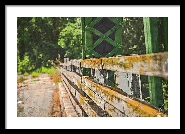 Fancy Artistic Old Bridge - Framed Print