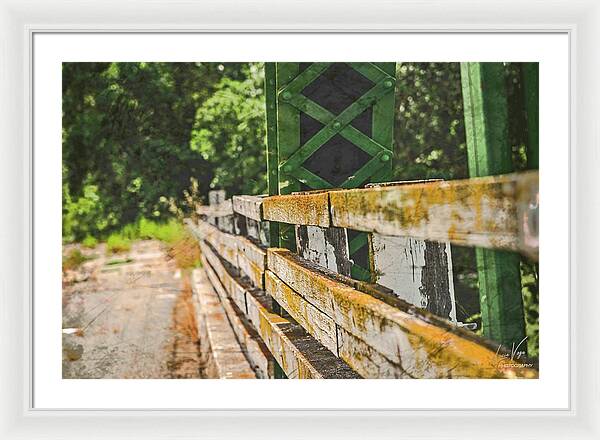 Fancy Artistic Old Bridge - Framed Print