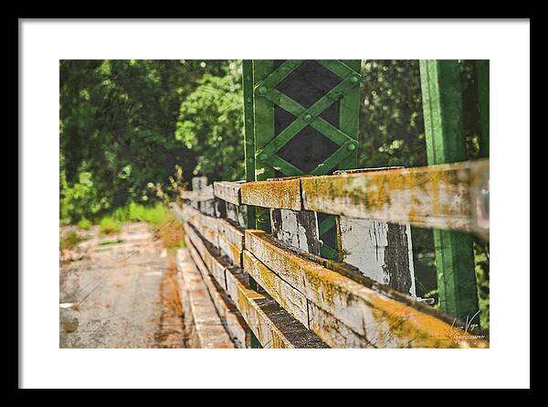 Fancy Artistic Old Bridge - Framed Print