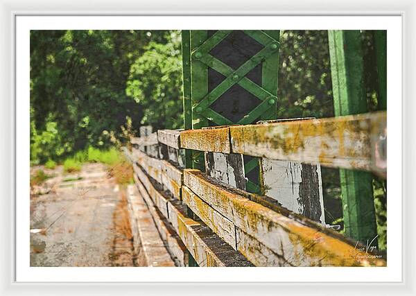 Fancy Artistic Old Bridge - Framed Print