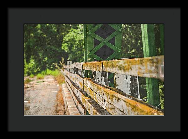 Fancy Artistic Old Bridge - Framed Print