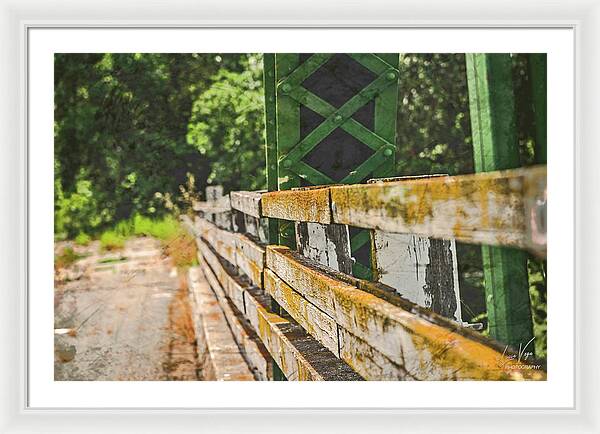 Fancy Artistic Old Bridge - Framed Print