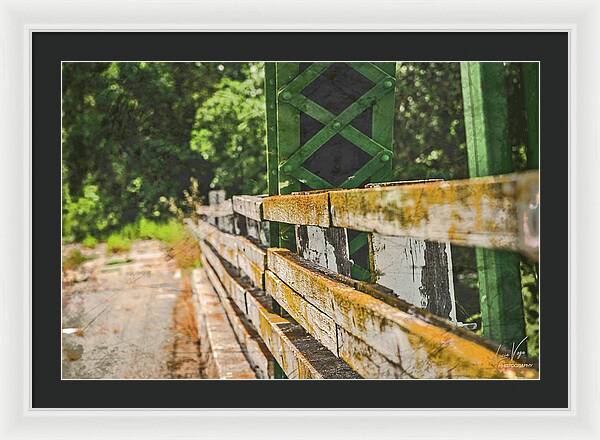 Fancy Artistic Old Bridge - Framed Print