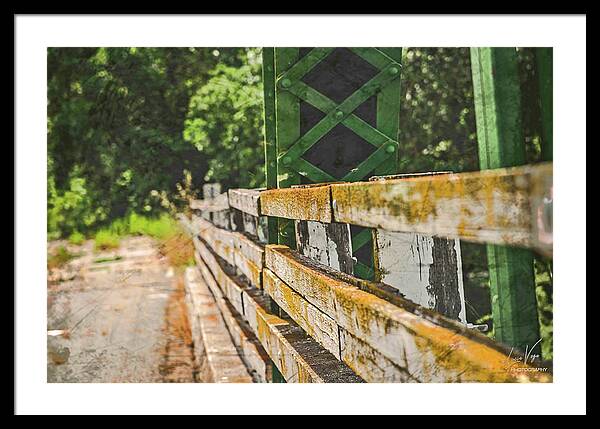 Fancy Artistic Old Bridge - Framed Print