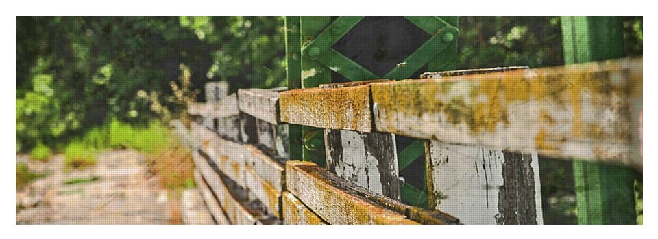 Fancy Artistic Old Bridge - Yoga Mat