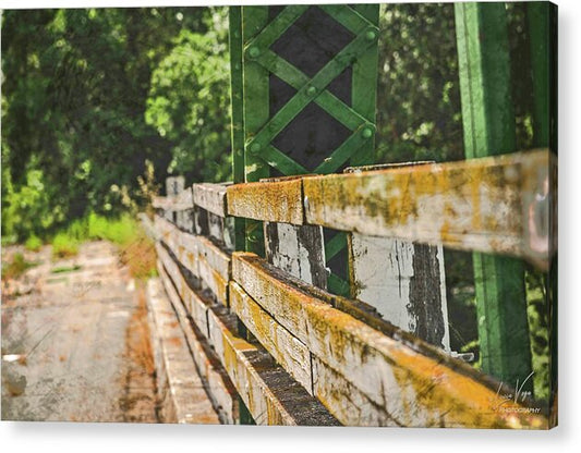 Fancy Artistic Old Bridge - Acrylic Print