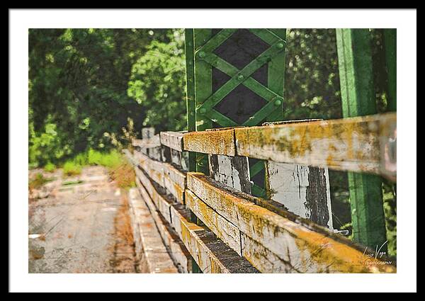 Fancy Artistic Old Bridge - Framed Print
