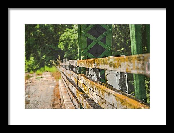 Fancy Artistic Old Bridge - Framed Print