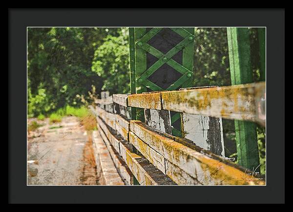 Fancy Artistic Old Bridge - Framed Print