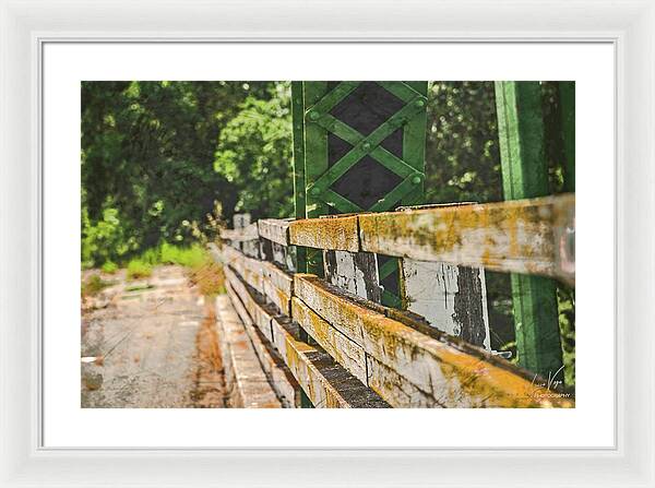 Fancy Artistic Old Bridge - Framed Print