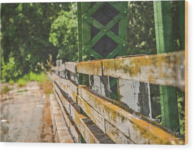 Fancy Artistic Old Bridge - Wood Print