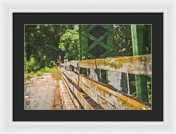 Fancy Artistic Old Bridge - Framed Print