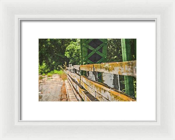 Fancy Artistic Old Bridge - Framed Print