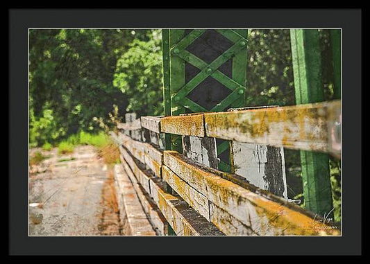 Fancy Artistic Old Bridge - Framed Print