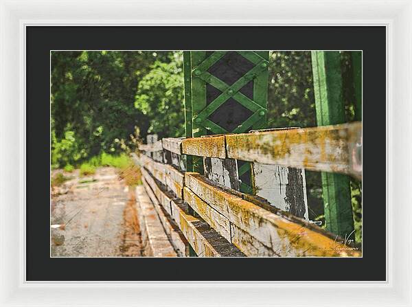 Fancy Artistic Old Bridge - Framed Print